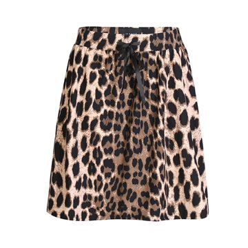 Liberté - Alma Short Loose Skirt - Big Lux Leo Fossil